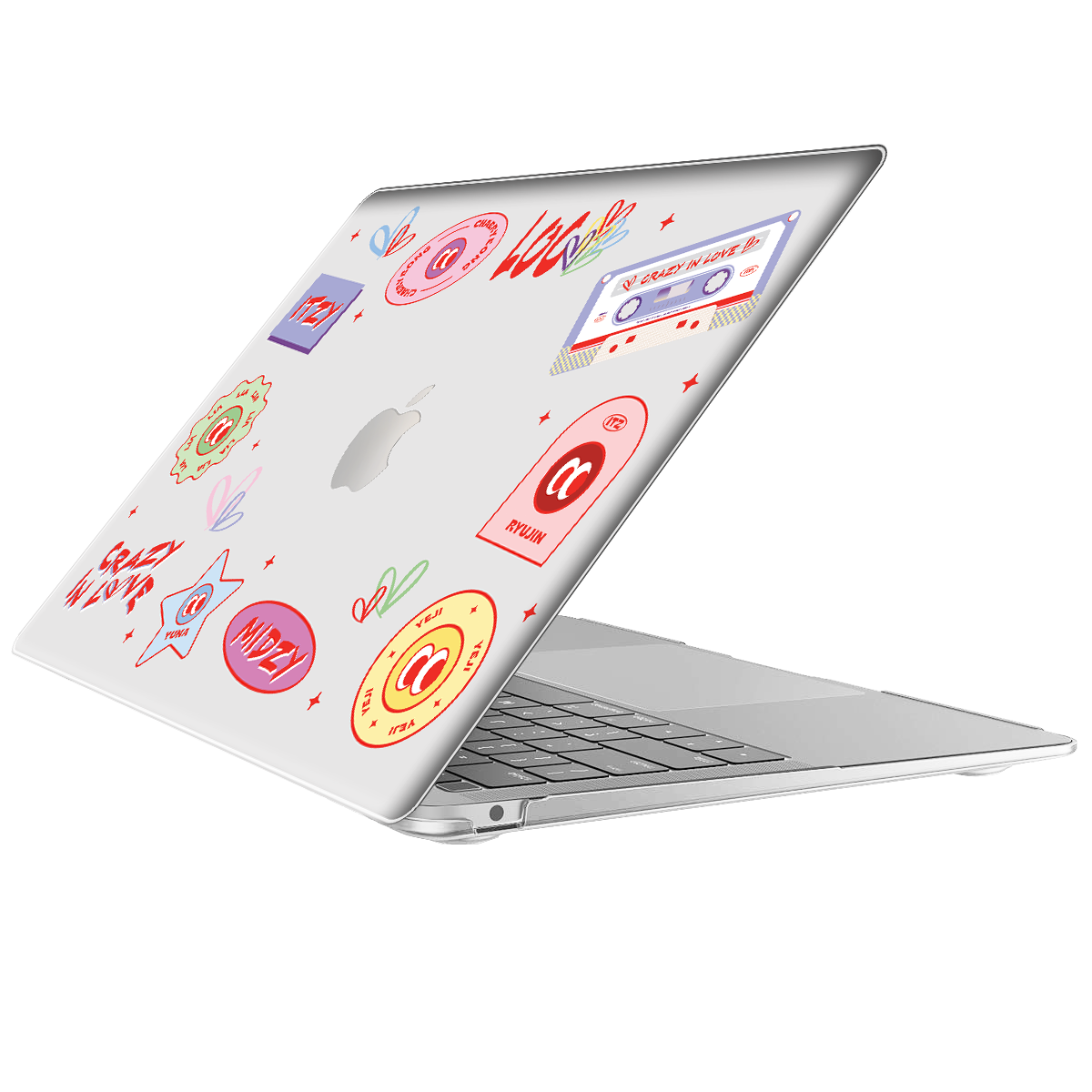 Macbook Snap Case - Itzy Sticker Pack