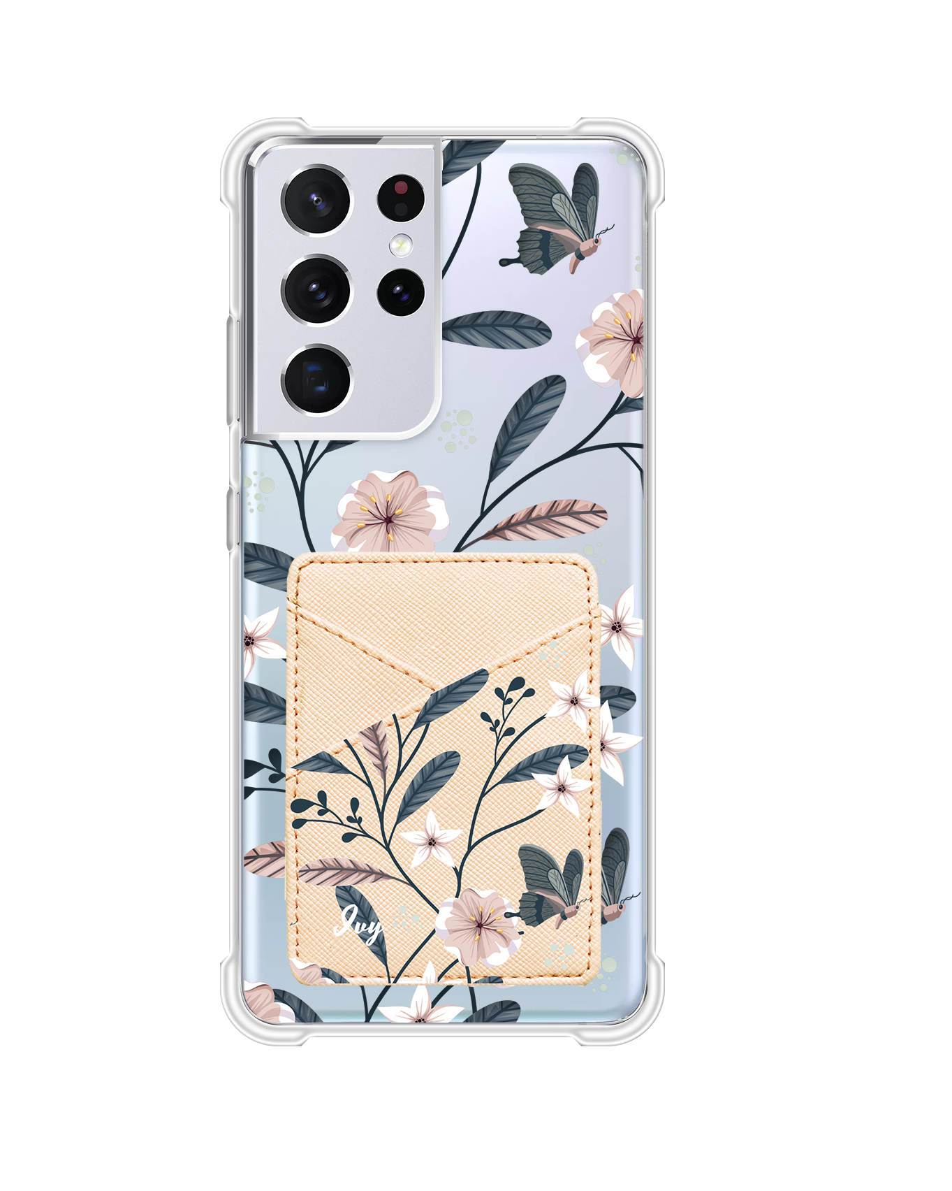 Android Phone Wallet Case - Ivy