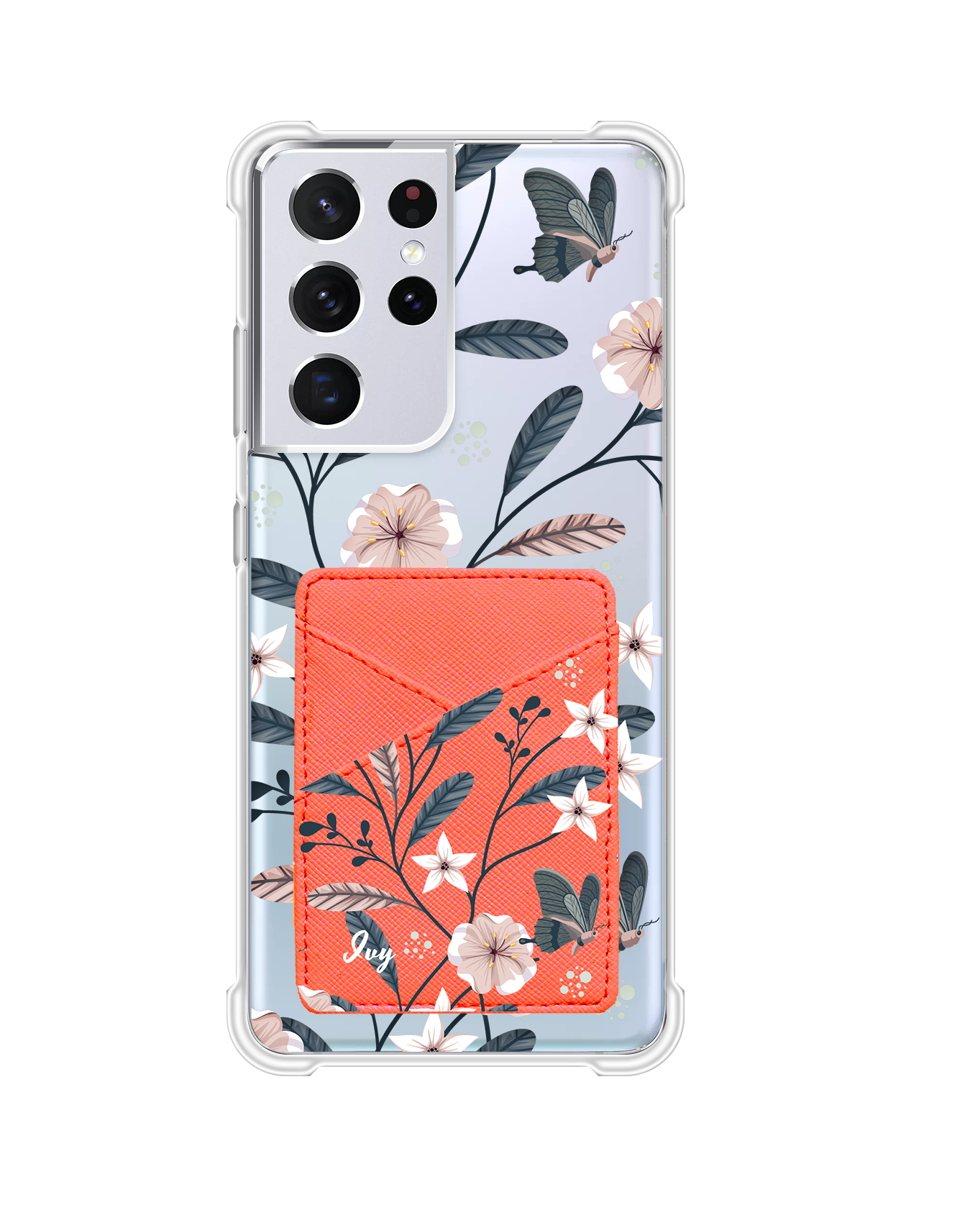 Android Phone Wallet Case - Ivy