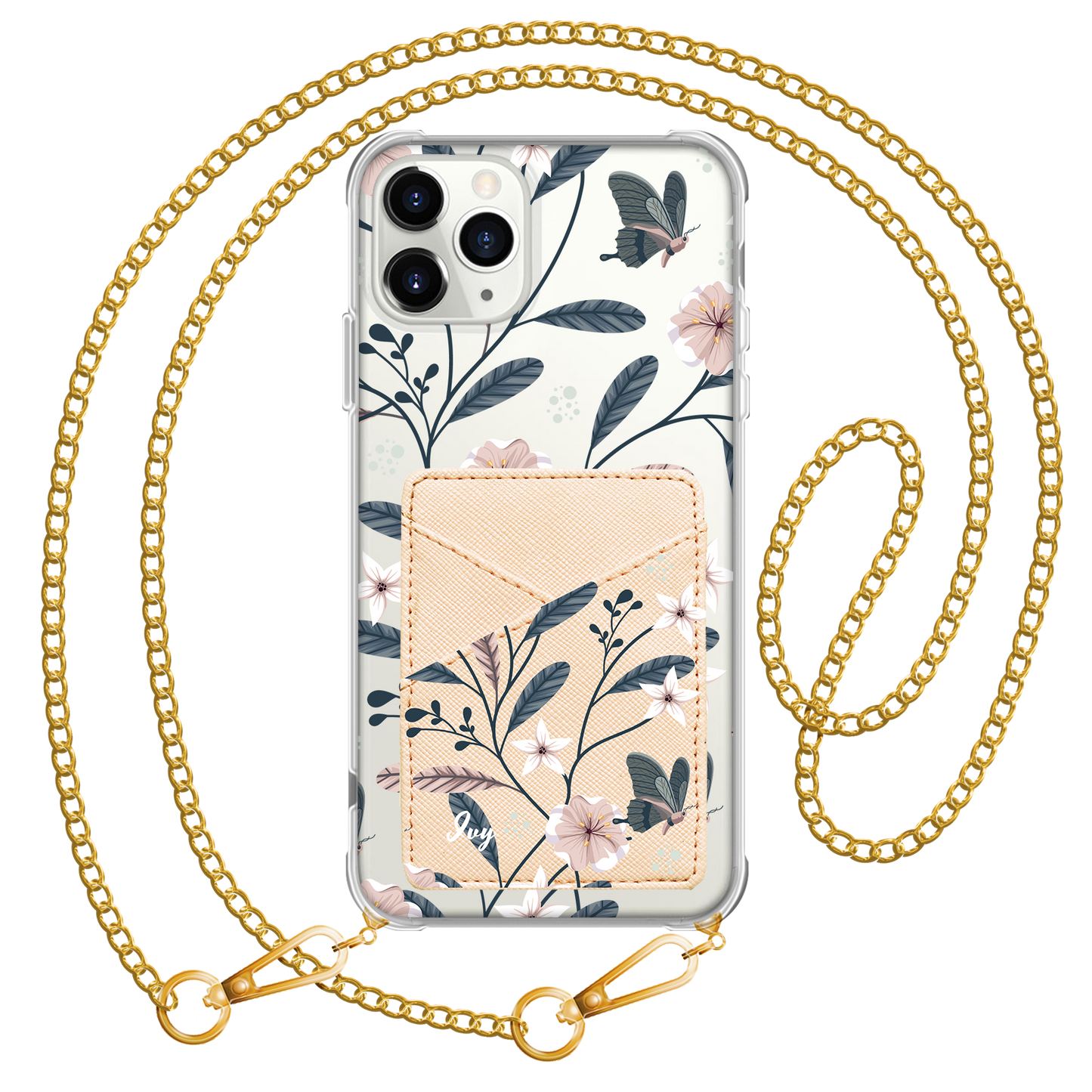 iPhone Phone Wallet Case - Ivy