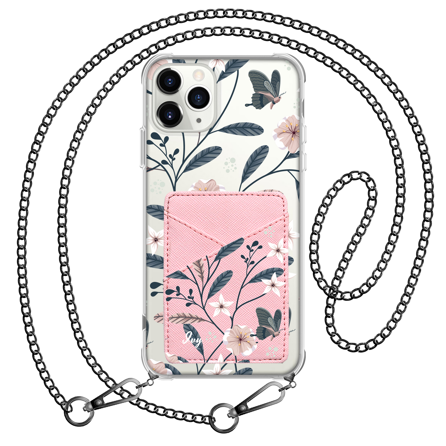 iPhone Phone Wallet Case - Ivy