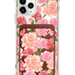 iPhone Magnetic Wallet Case - January Carnation