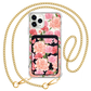 iPhone Magnetic Wallet Case - January Carnation