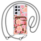 Android Magnetic Wallet Case - January Carnation