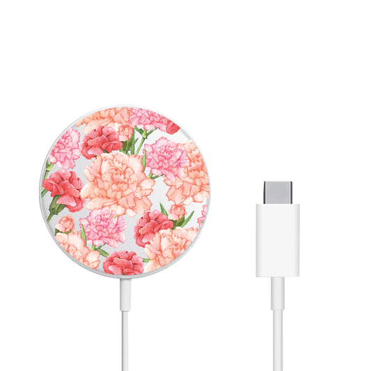 Magnetic Wireless Charger - January Carnation