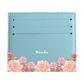 6 Slots Card Holder - January Carnation