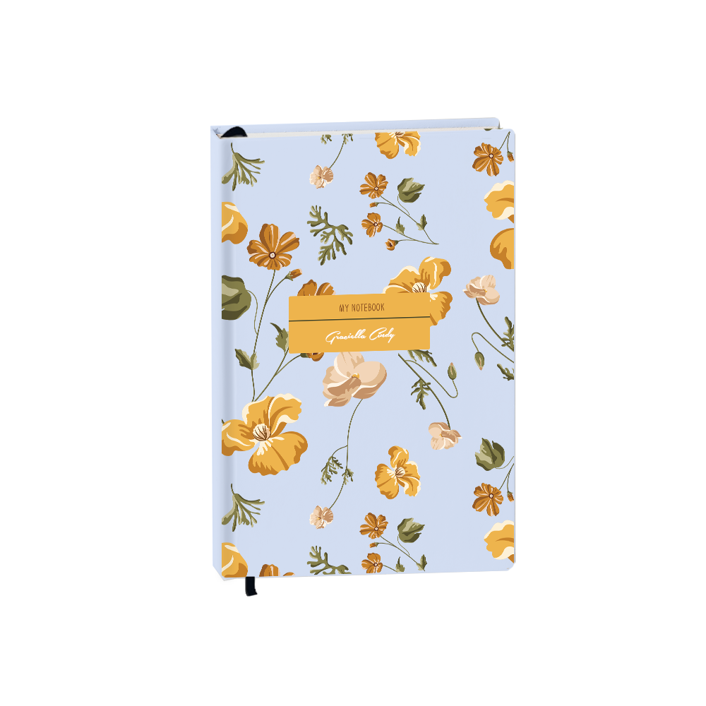 Hardcover Bookpaper Journal - Juliet (with Elastic Band & Bookmark)