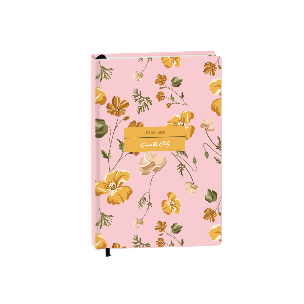 Hardcover Bookpaper Journal - Juliet (with Elastic Band & Bookmark)