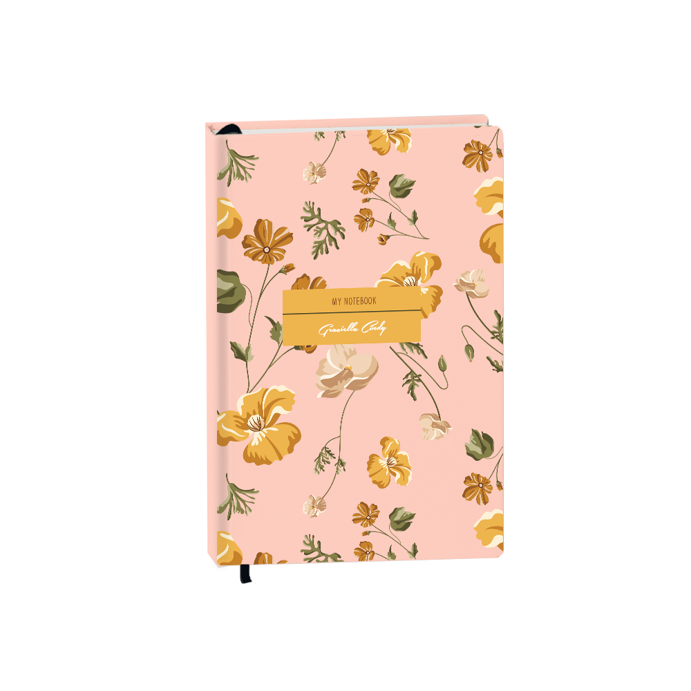 Hardcover Bookpaper Journal - Juliet (with Elastic Band & Bookmark)