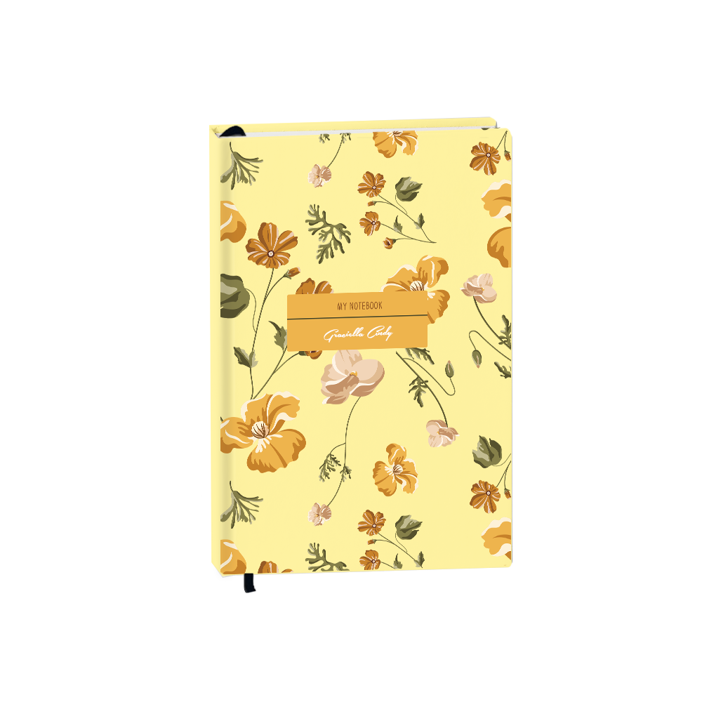 Hardcover Bookpaper Journal - Juliet (with Elastic Band & Bookmark)