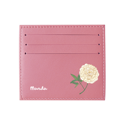 6 Slots Card Holder - July Delphinium