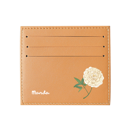 6 Slots Card Holder - July Delphinium
