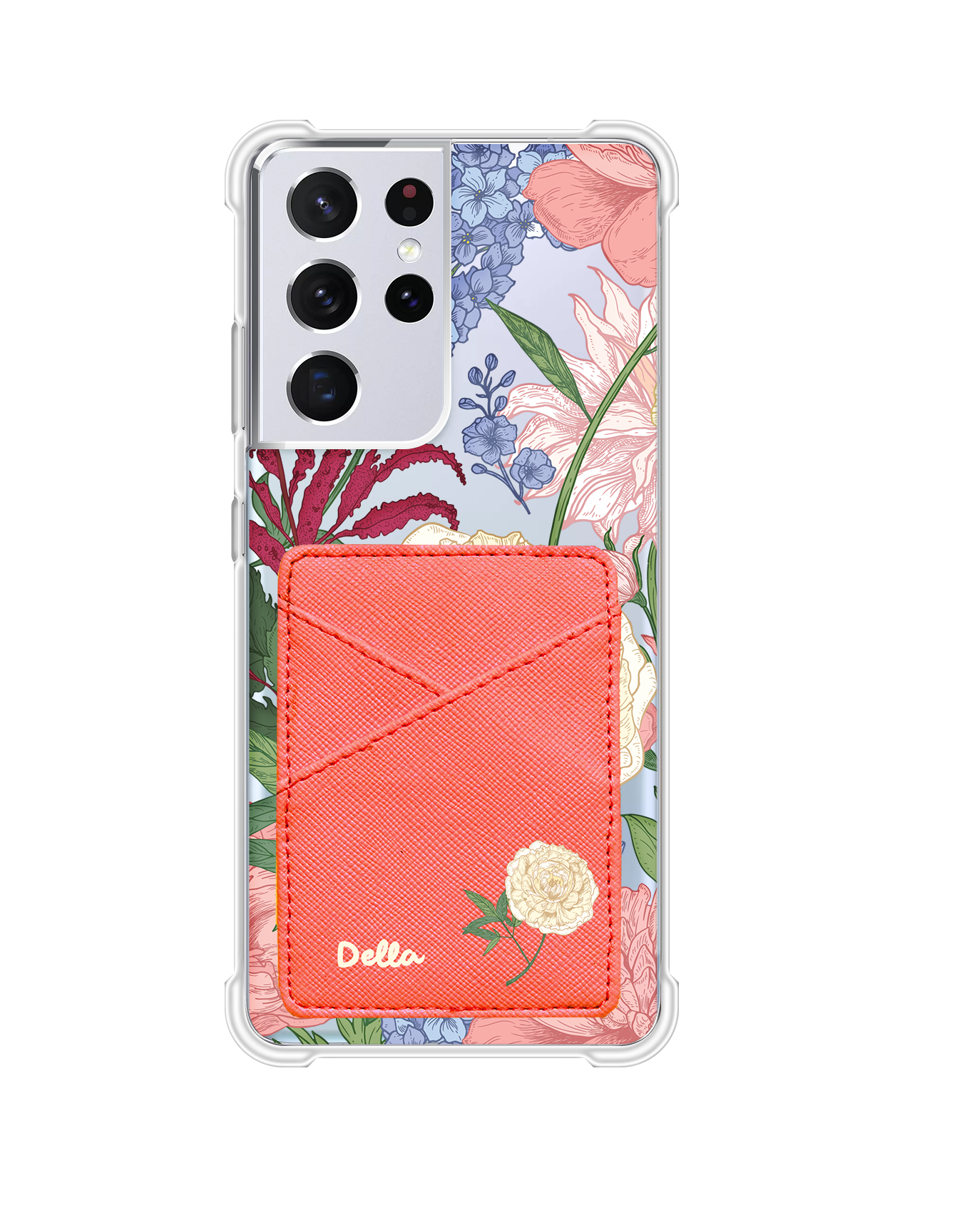 Android Phone Wallet Case - July Delphinium 1.0