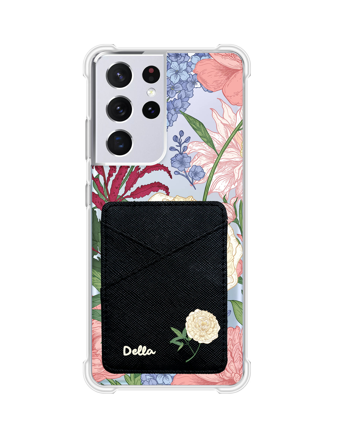 Android Phone Wallet Case - July Delphinium 1.0