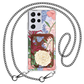Android Magnetic Wallet Case - July Delphinium