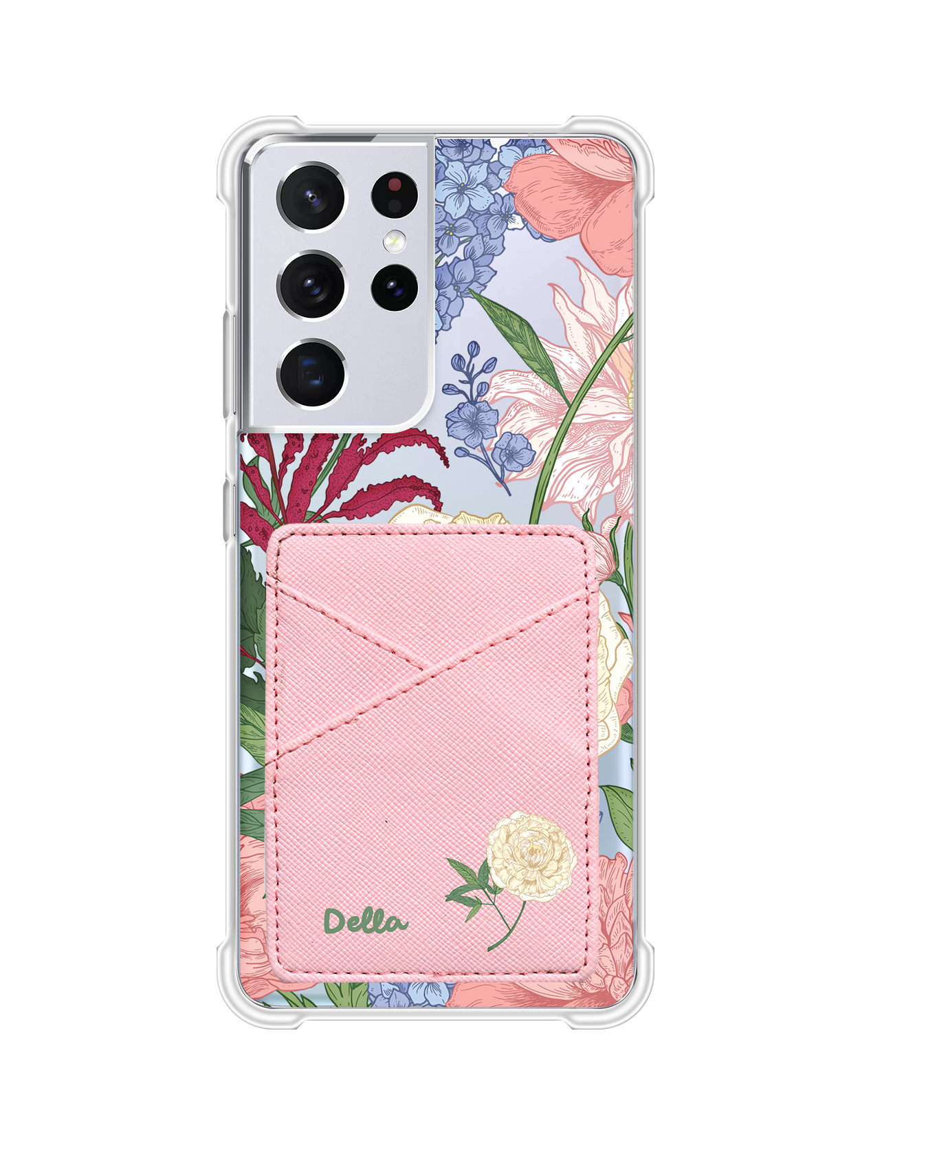 Android Phone Wallet Case - July Delphinium 1.0