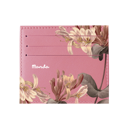 6 Slots Card Holder - June Honey Suckle