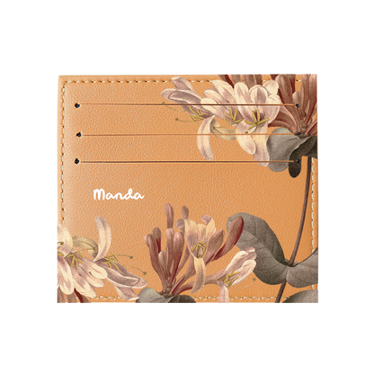 6 Slots Card Holder - June Honey Suckle