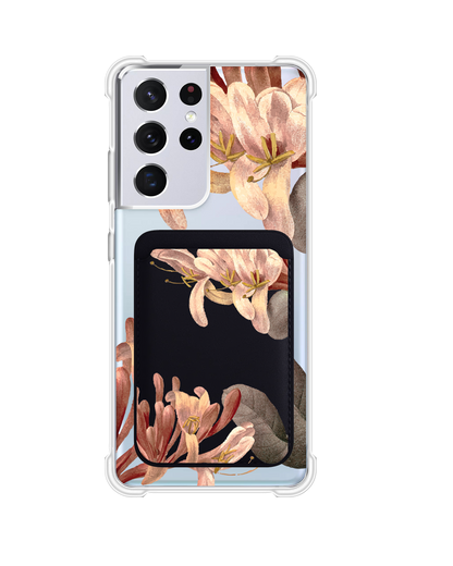 Android Magnetic Wallet Case - June Honey Suckle