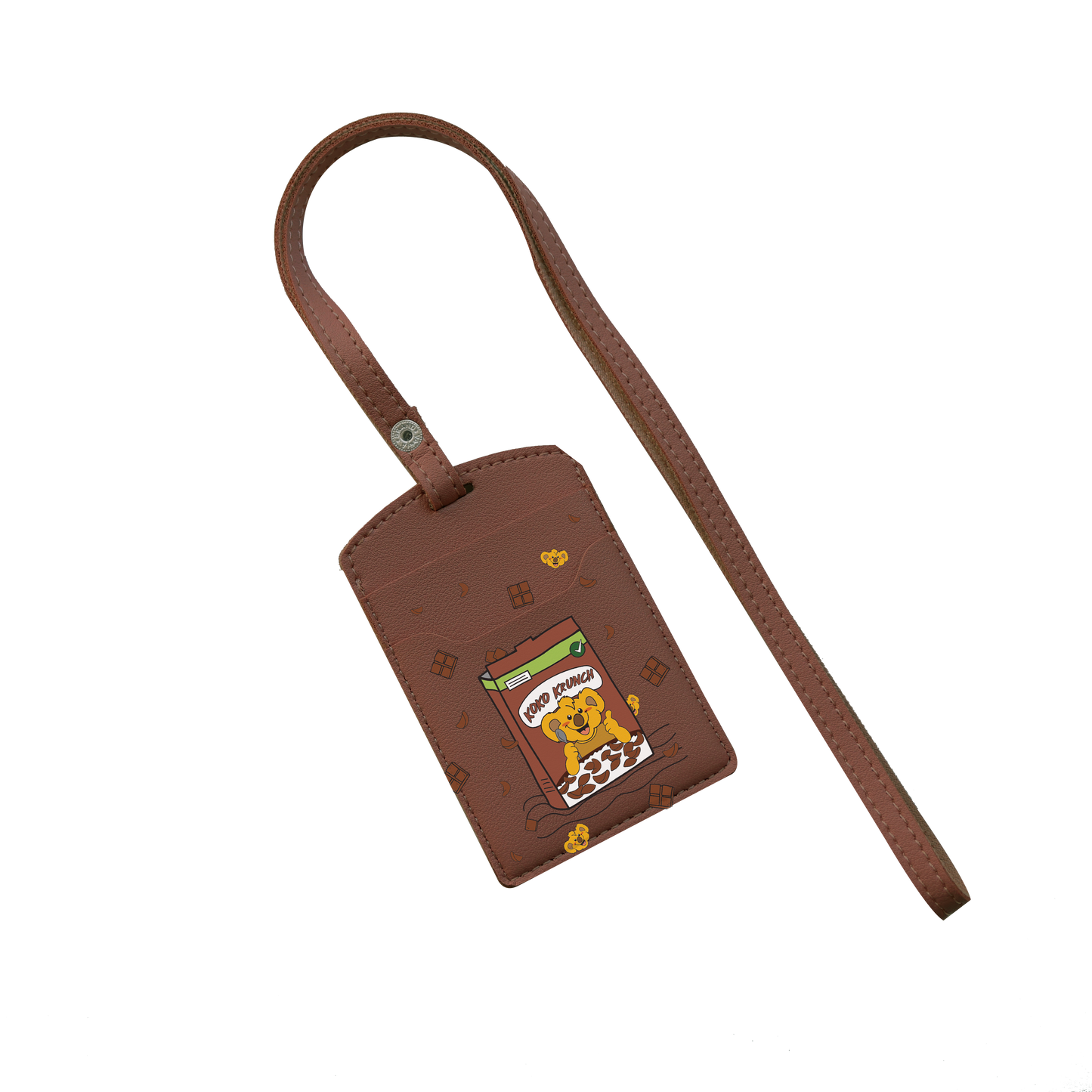 Vegan Leather Lanyard - Koko Crunch