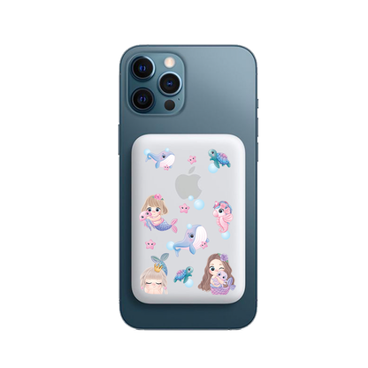 Magnetic Wireless Powerbank - Little Mermaid