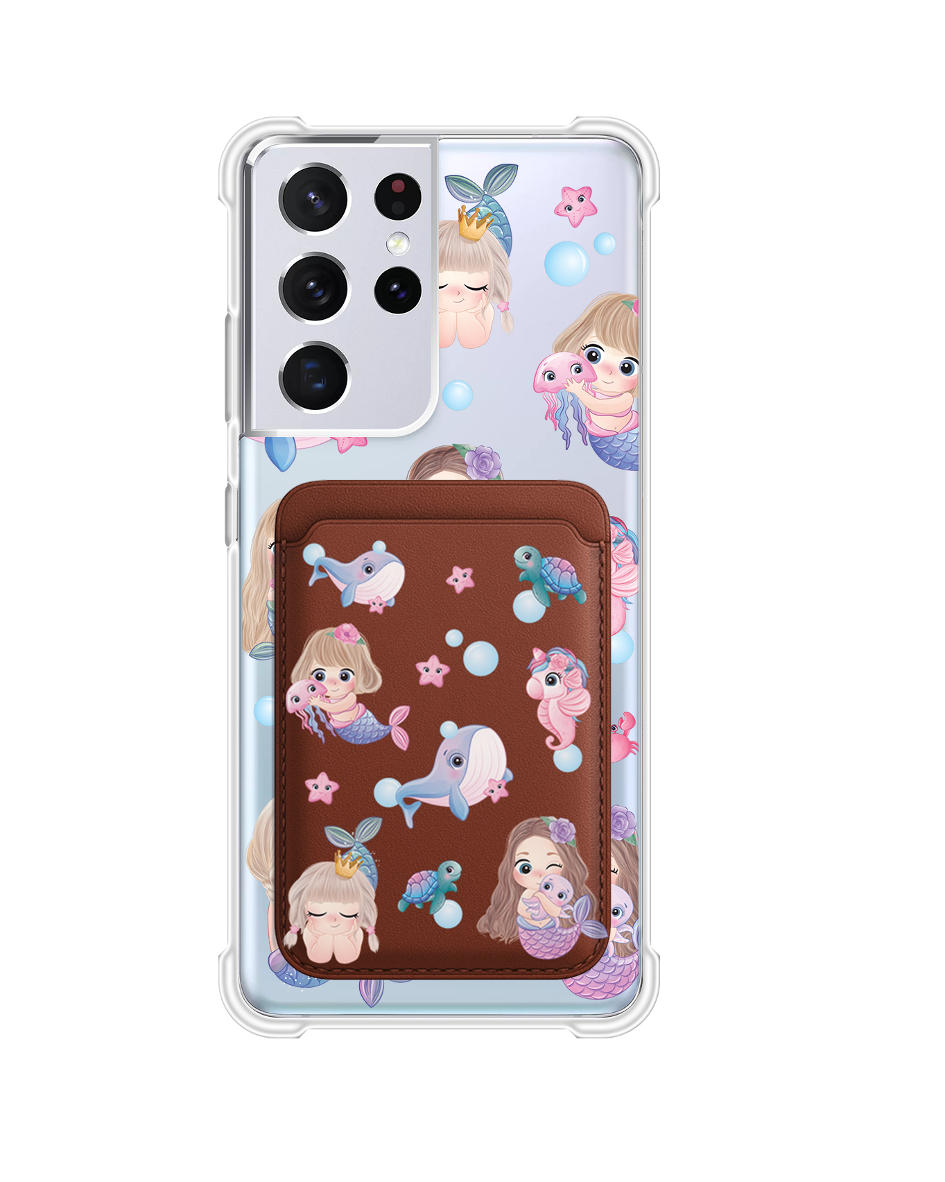 Android Magnetic Wallet Case - Little Mermaid