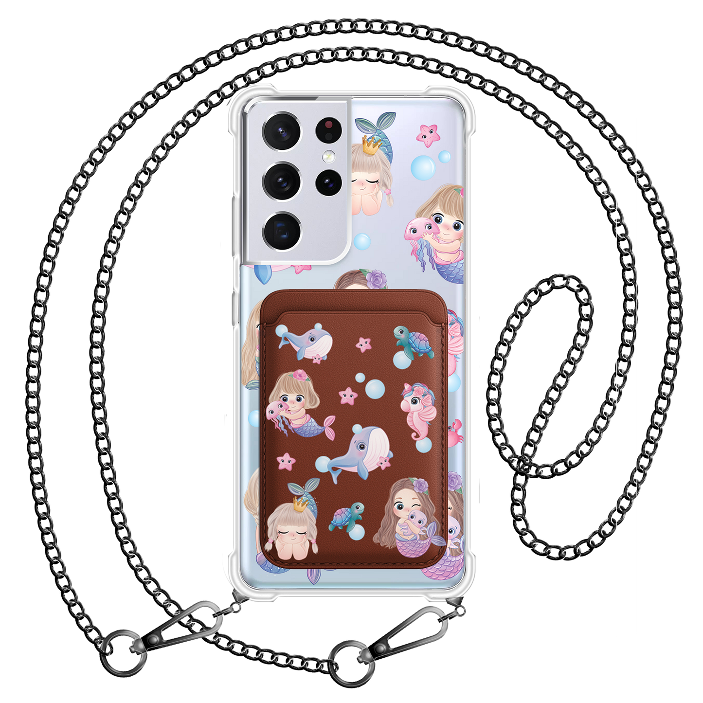 Android Magnetic Wallet Case - Little Mermaid