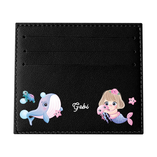 6 Slots Card Holder - Little Mermaid