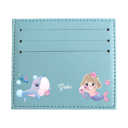 6 Slots Card Holder - Little Mermaid