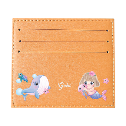 6 Slots Card Holder - Little Mermaid