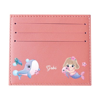 6 Slots Card Holder - Little Mermaid