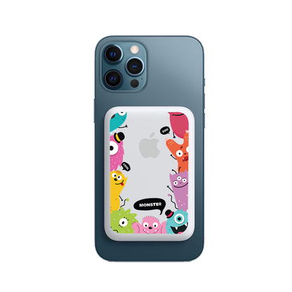 Magnetic Wireless Powerbank - Little Monster