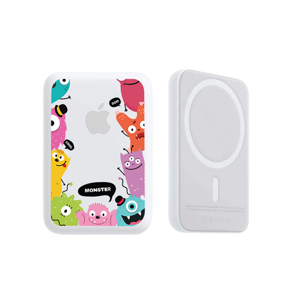 Magnetic Wireless Powerbank - Little Monster