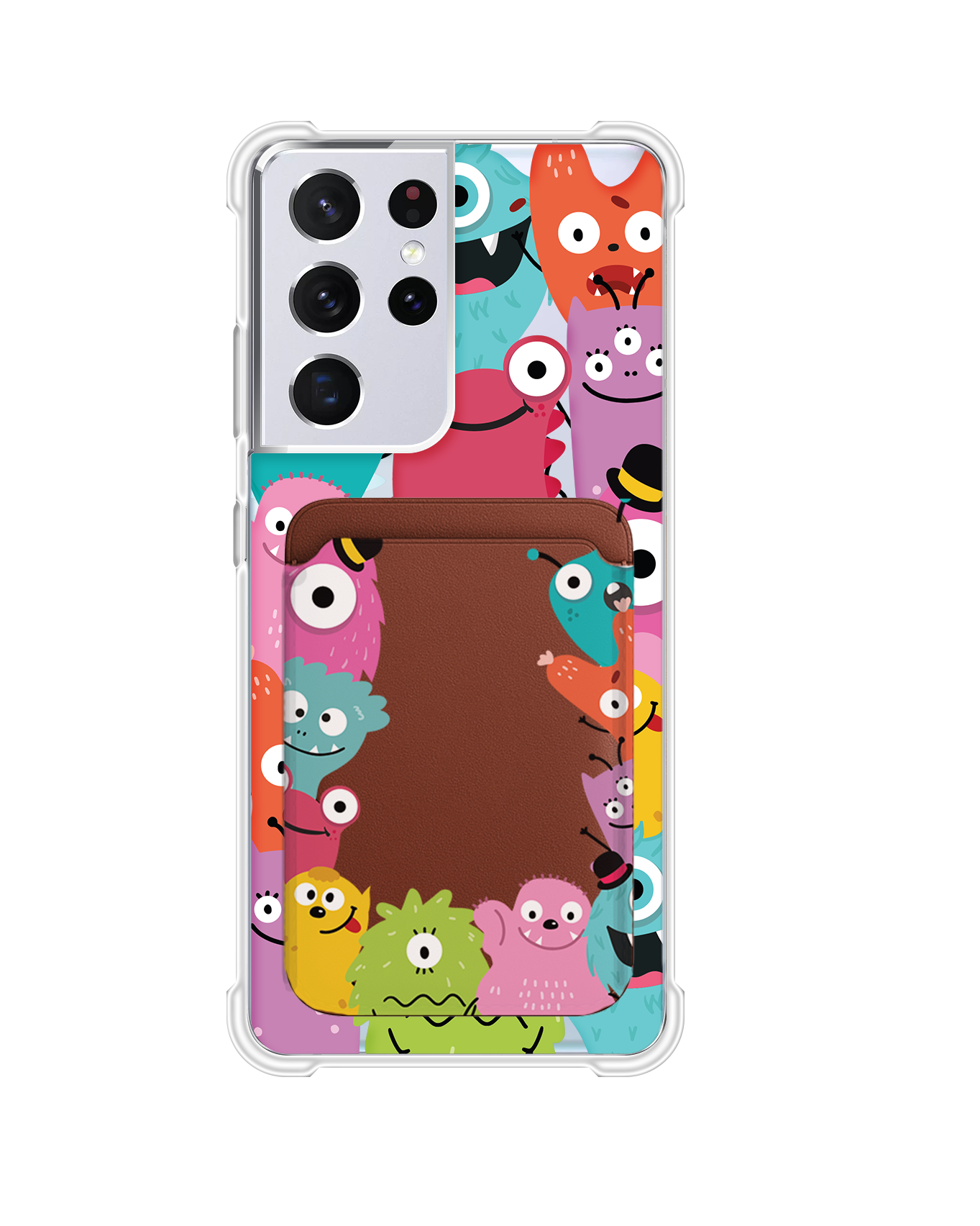 Android Magnetic Wallet Case - Little Monster