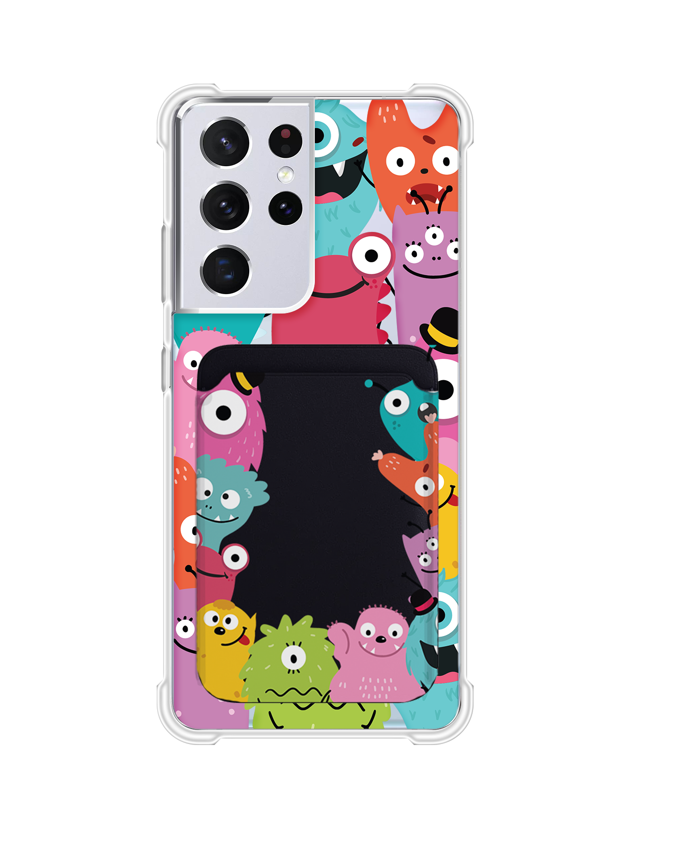 Android Magnetic Wallet Case - Little Monster