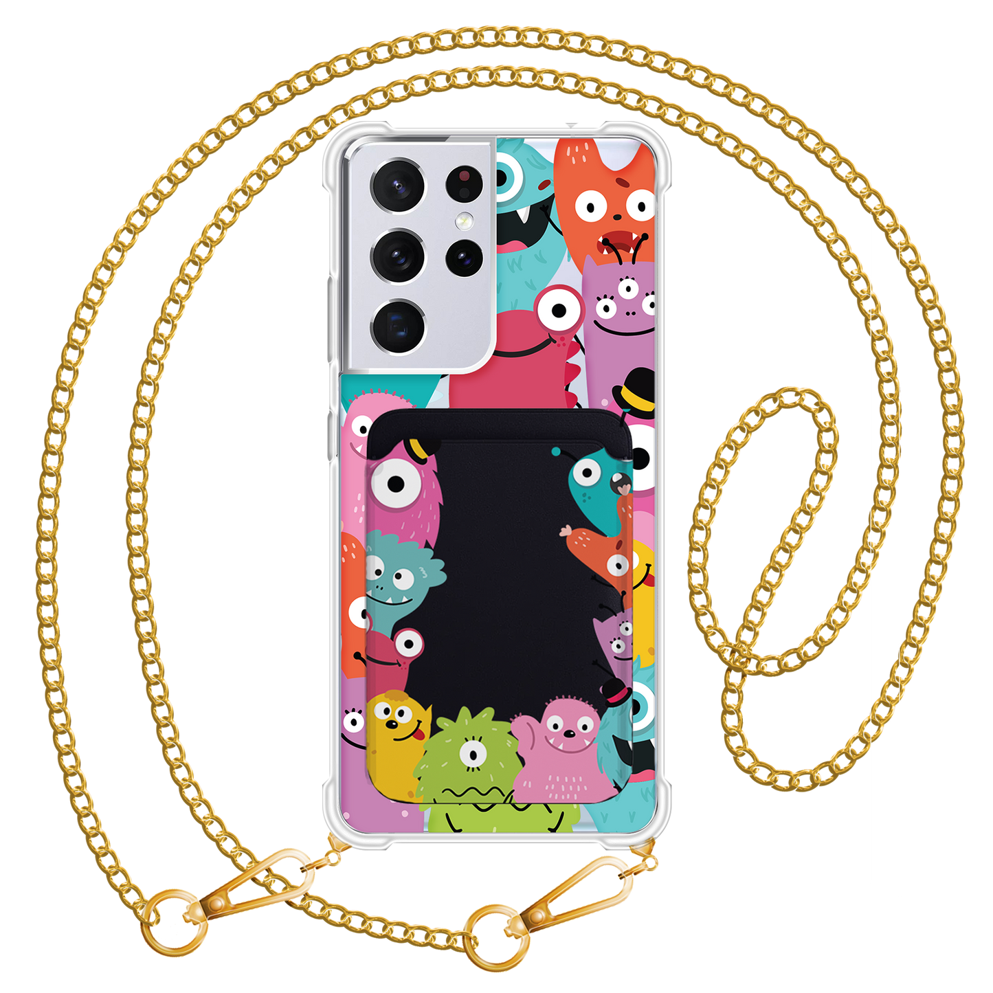 Android Magnetic Wallet Case - Little Monster