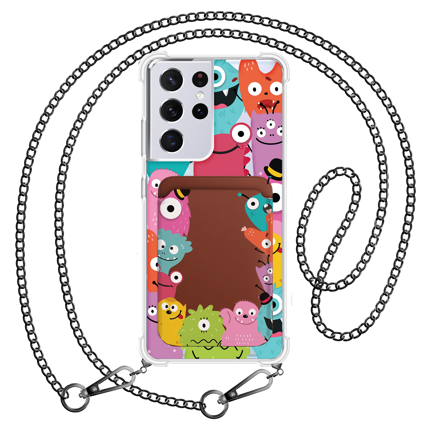 Android Magnetic Wallet Case - Little Monster