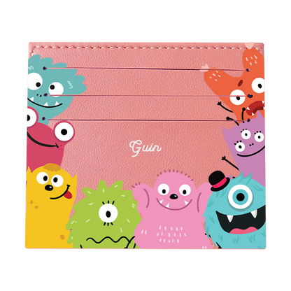 6 Slots Card Holder - Little Monster