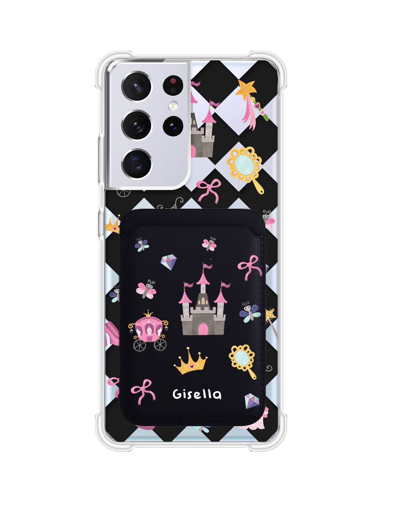 Android Magnetic Wallet Case - Little Princess