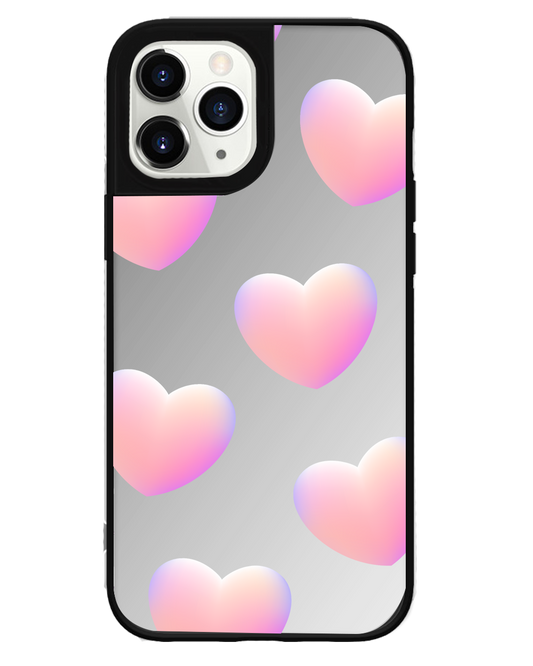 iPhone Mirror Grip Case -  Love Shapes