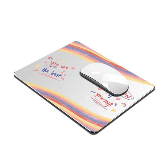 Metal Aluminum Mousepad - Love Yourself