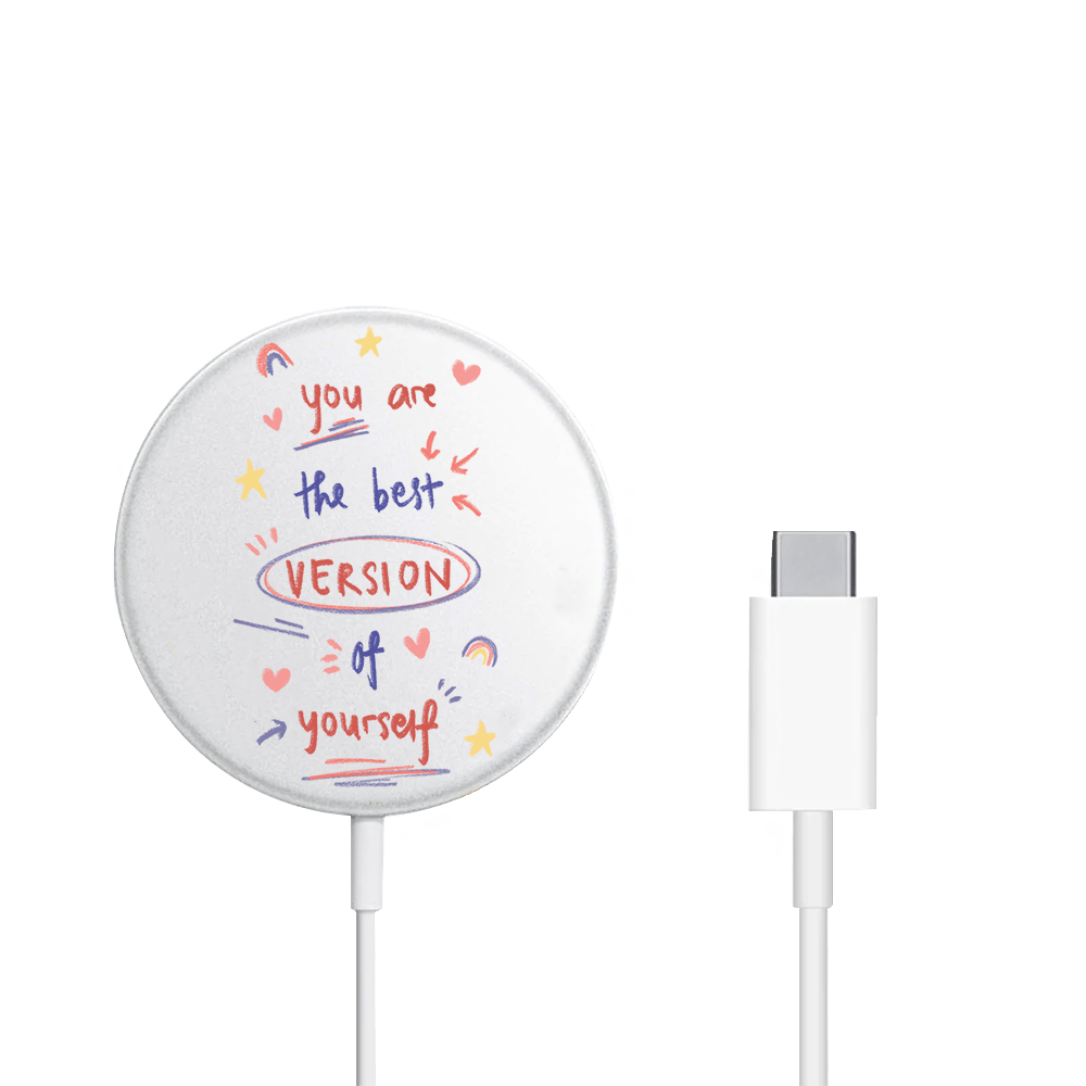 Magnetic Wireless Charger - Love Yourself