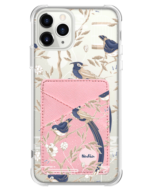 iPhone Phone Wallet Case - Lovebird 1.0