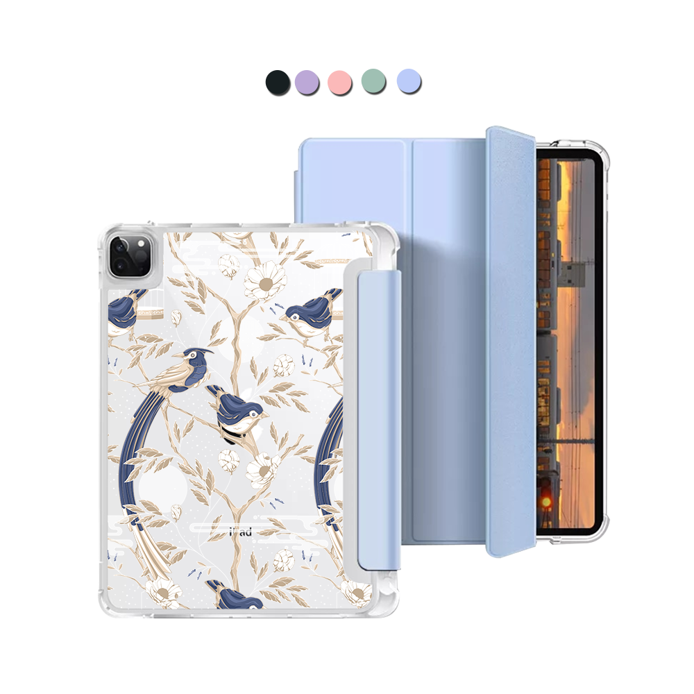 iPad Macaron Flip Cover - Lovebird 1.0