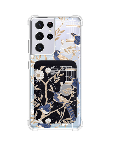 Android Magnetic Wallet Case - Lovebird 1.0