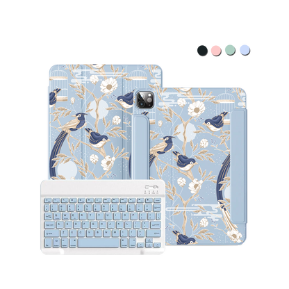 iPad / Android Tab Wireless Keyboard Flipcover - Lovebird 1.0