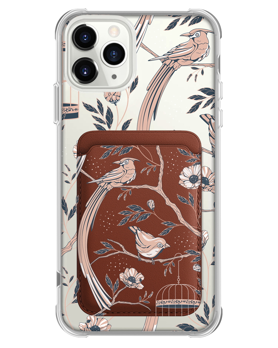 iPhone Magnetic Wallet Case - Lovebird 2.0