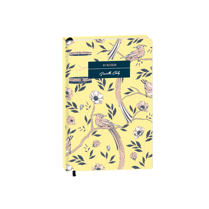 Hardcover Bookpaper Journal - Lovebird 2.0 (with Elastic Band & Bookmark)