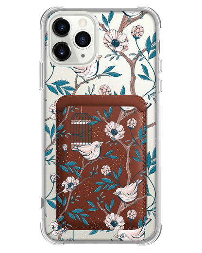 iPhone Magnetic Wallet Case - Lovebird 3.0