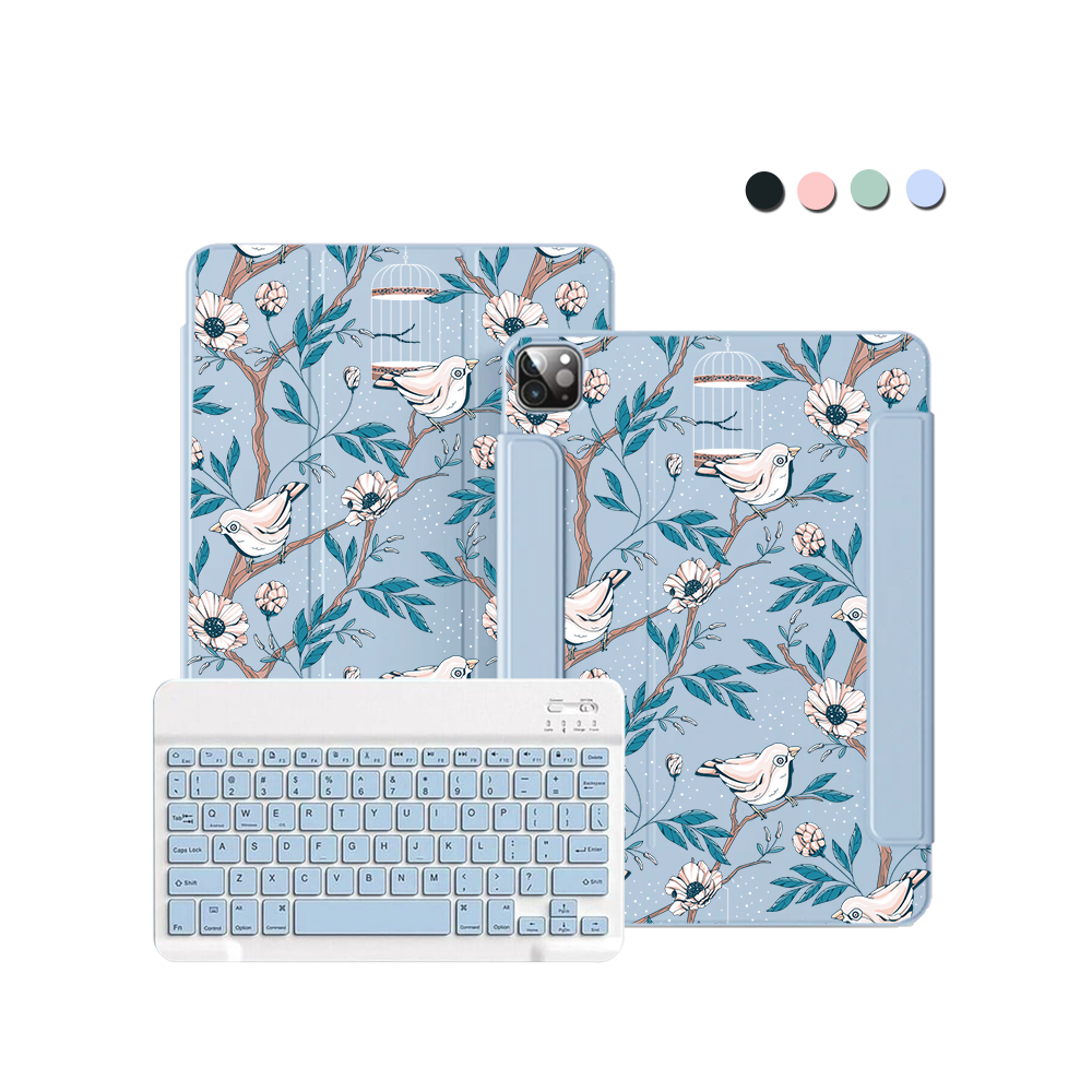 iPad Wireless Keyboard Flipcover - Lovebird 3.0